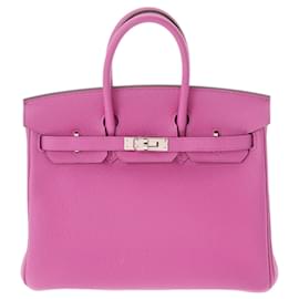 Hermès-HERMES BIRKIN 25-Rosa