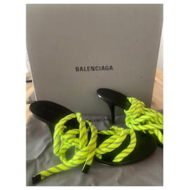 Balenciaga-Sandals-Yellow