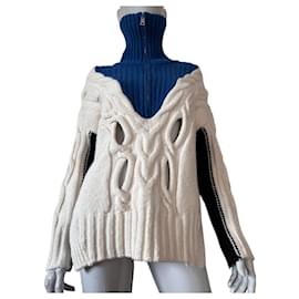 Zadig & Voltaire-Knitwear-White,Blue