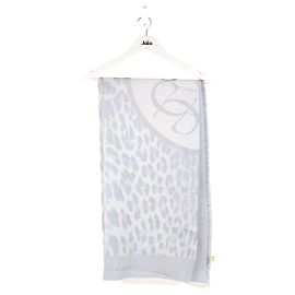 Elie Saab Cachecol de seda Azul