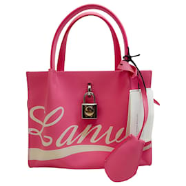 Autre Marque-Lanvin Flamingo Pink Daybag Nano-Pink