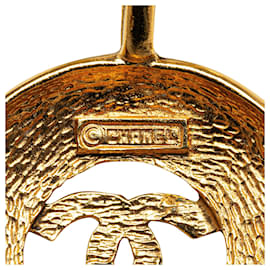 Chanel-Gold Chanel CC Pendant Necklace-Golden