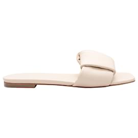 Autre Marque-Beige Jenni Kayne Leather Slide Sandals Size 40-Beige