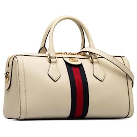 Gucci-Borsa Ophidia in pelle bianca Gucci-Bianco