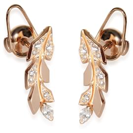 Tiffany & Co-TIFFANY & CO. Boucles d'oreilles Victoria 18k or rose 0.33 ctw-Autre