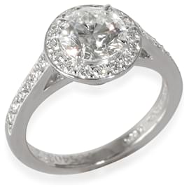 Tiffany & Co-TIFFANY & CO. Legacy Engagement Ring in  Platinum H VVS2 1.25 ctw-Other