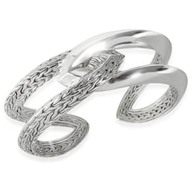 Autre Marque-John Hardy Classic Chain Cuff in Sterling Silver-Other