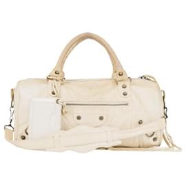 Balenciaga-Balenciaga Die Twiggy Tasche-Beige