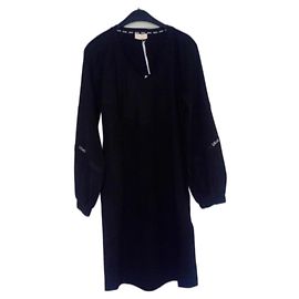 Robe midi noire Liu.Jo en polyester Taille 38 Noir