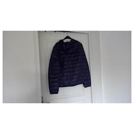 Emporio Armani-Coats, Outerwear-Navy blue