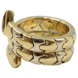 Bulgari-Bvlgari Serpenti Wrap Ring in 18K Gold-Golden,Metallic