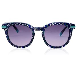 Furla-Mint Women Blue Sunglasses SFU036 0GB2 49/22 140 mm-Blue