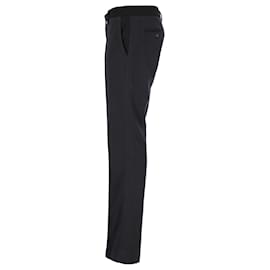 Gucci-Gucci Boot-Cut Trousers in Navy Blue Wool-Blue,Navy blue