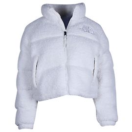 The North Face Quilted Puffer Jacket in White Polyester White