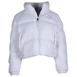 The North Face-The North Face Quilted Puffer Jacket in White Polyester-White