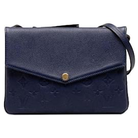 Louis Vuitton-Louis Vuitton Monogram Empreinte Twice  Leather Shoulder Bag M50262 en bon état-Autre