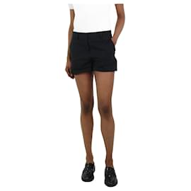 Theory-Schwarze Shorts mit Mini-Tasche – Größe US 2-Schwarz