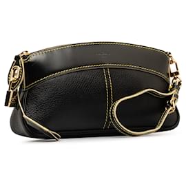 Louis Vuitton-Louis Vuitton Embreagem Suhali Lockit preta-Preto