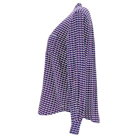 Tommy Hilfiger-Camisa de popelina de corte relajado y manga larga para mujer-Multicolor