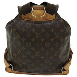 Louis Vuitton-LOUIS VUITTON Monogram Montsouris GM Backpack M51135 LV Auth 66825-Monogram