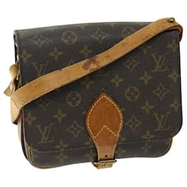 Louis Vuitton-LOUIS VUITTON Monogram Cartouchiere MM Shoulder Bag M51253 LV Auth bs12255-Monogram