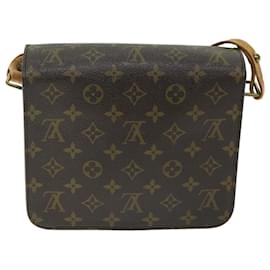 Louis Vuitton-LOUIS VUITTON Monogram Cartouchiere MM Shoulder Bag M51253 LV Auth bs12255-Monogram