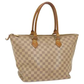 Louis Vuitton-LOUIS VUITTON Damier Azur Saleya MM Bolso tote N51185 LV Auth 66789-Otro