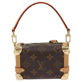 Louis Vuitton-LOUIS VUITTON Monogram Pico Side Trunk Hand Bag M83018 LV Auth ar11397S-Monogram