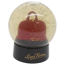 Louis Vuitton-LOUIS VUITTON Boule à Neige Alma VIP Limited Rouge Clair Auth LV 66884-Rouge,Autre