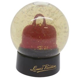 LOUIS VUITTON Snow Globe Alma VIP Limited Trasparente Rosso LV Auth 66884 Rosso Altro