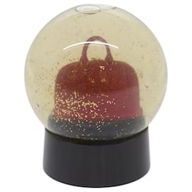 Louis Vuitton-LOUIS VUITTON Snow Globe Alma VIP Limited Clear Red LV Auth 66884-Red,Other