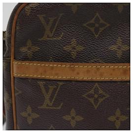 Louis Vuitton-LOUIS VUITTON Monogramm Donau Umhängetasche M.45266 LV Auth 65532-Monogramm