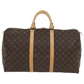 Louis Vuitton-Louis Vuitton-Monogramm Keepall 50 Boston Bag M.41426 LV Auth am5913EIN-Monogramm