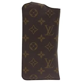 Louis Vuitton-LOUIS VUITTON Monogram Etui Lunette MM Portaocchiali M66544 LV Aut 66847-Monogramma