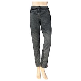 Elisa Cavaletti Jeans Denim Schwarz Grau Schwarz Grau