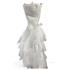Autre Marque-RAISA VANESSA  Dresses T.fr 38 SYNTHETIC-White