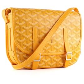 Goyard-GOYARD  Handbags T.  leather-Yellow