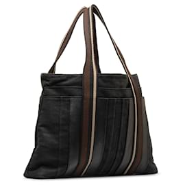 Hermès-Black Hermes Sac Troca Horizontal MM Tote Bag-Black