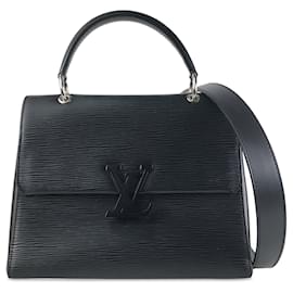 Louis Vuitton-Bolso satchel Louis Vuitton Epi Grenelle PM negro-Negro
