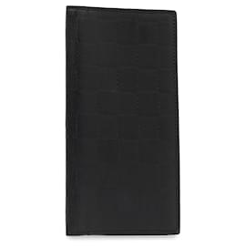 Louis Vuitton-Funda para cuaderno Louis Vuitton Damier Infini negra-Negro