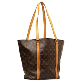 Louis Vuitton-Bolso shopper Louis Vuitton Monogram Sac marrón-Castaño