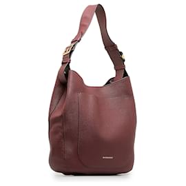 Burberry-Borsa a tracolla Burberry Elmstone bordeaux-Bordò