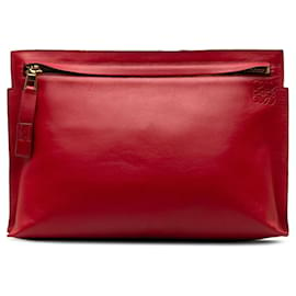 Loewe-Red Loewe T Pouch-Red