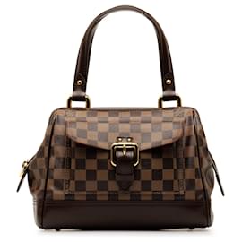 Louis Vuitton-Brown Louis Vuitton Damier Ebene Knightsbridge Handbag-Brown