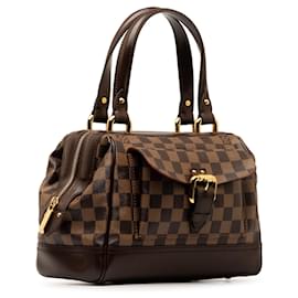 Louis Vuitton-Brown Louis Vuitton Damier Ebene Knightsbridge Handbag-Brown