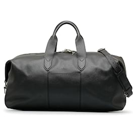 Louis Vuitton-Louis Vuitton Taurillon Astralis negro 50 Bolsa de viaje-Negro