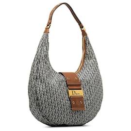Dior-Gray Dior Diorissimo Street Chic Hobo-Other