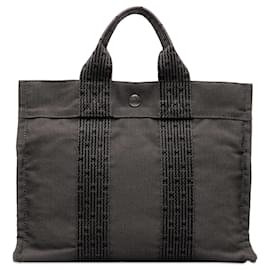 Hermès-Gray Hermes Herline PM Tote Bag-Other