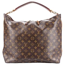 Louis Vuitton-Louis Vuitton Canvas Monogram Artsy Sully Handbag-Brown