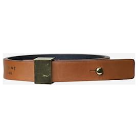 Céline-Brown leather bracelet-Brown